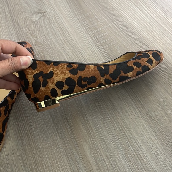 Cole Haan nike air flat hair Leopard print shoes size 7.5B - Picture 5 of 5